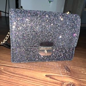 Black Sparkling Kate Spade Small Crossbody Bag